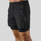 Vue arrière des pantalons de sport, coupe slim