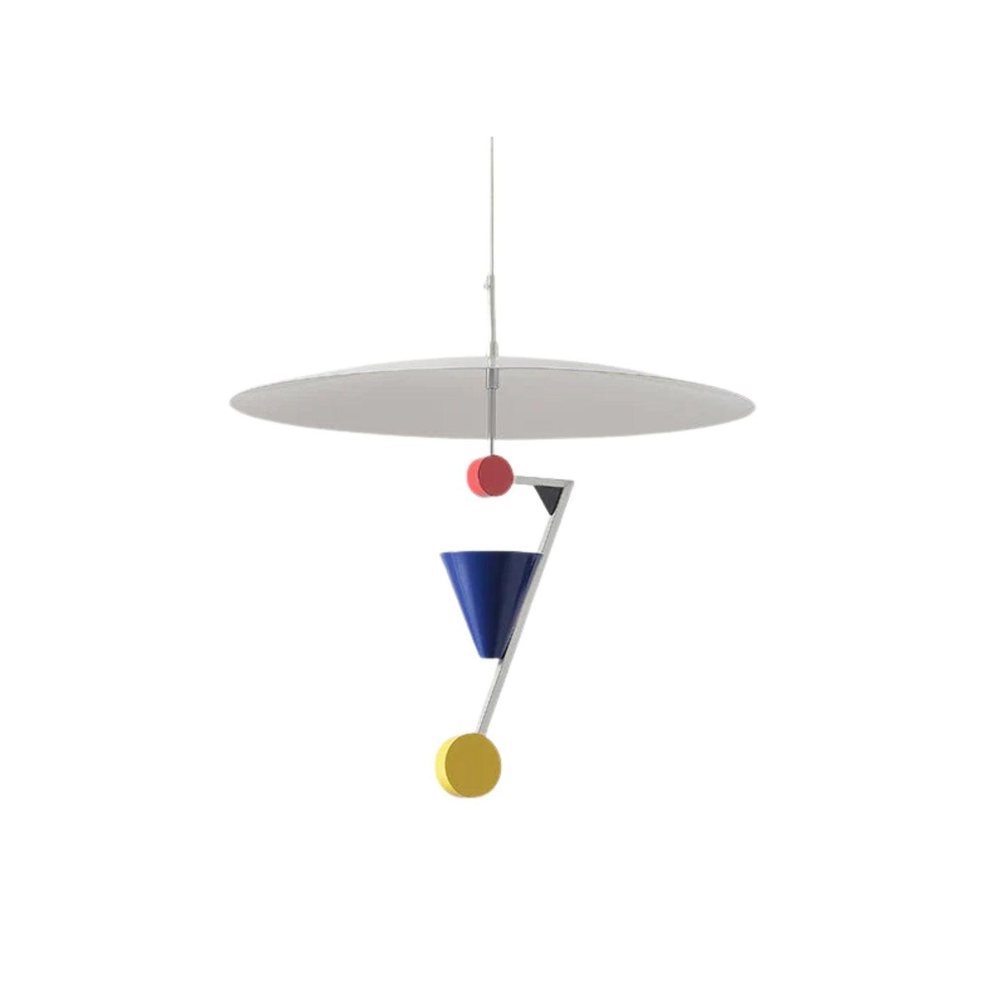 Vue d'ensemble de la lampe dans un intérieur moderne