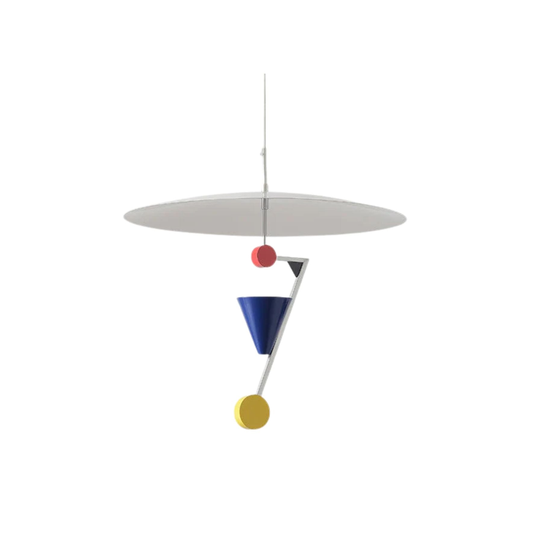 Vue d'ensemble de la lampe dans un intérieur moderne