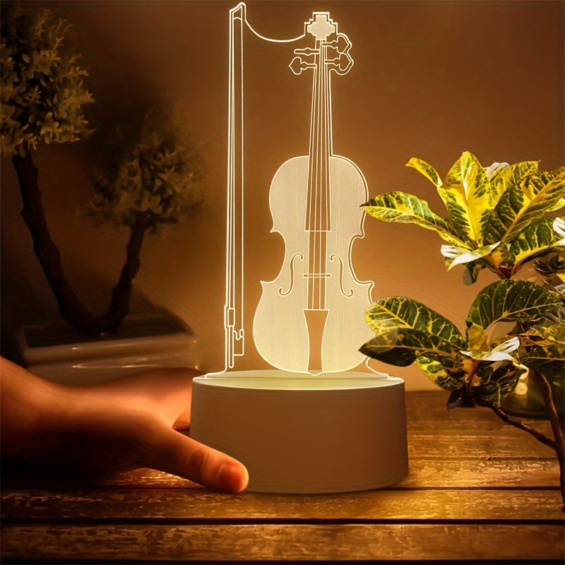 Lampe violoncelle éteinte, accent sur le design sphérique