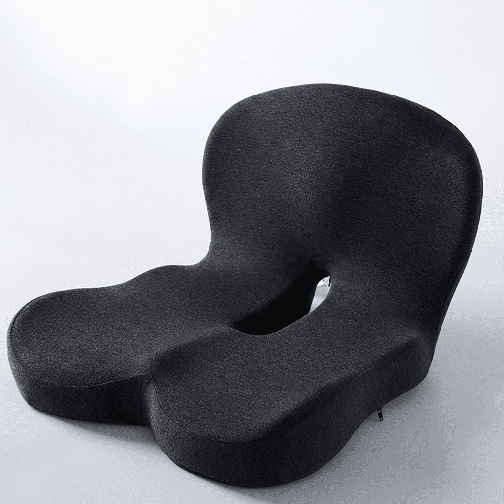 Coussin sur une chaise de cuisine, montrant sa polyvalence