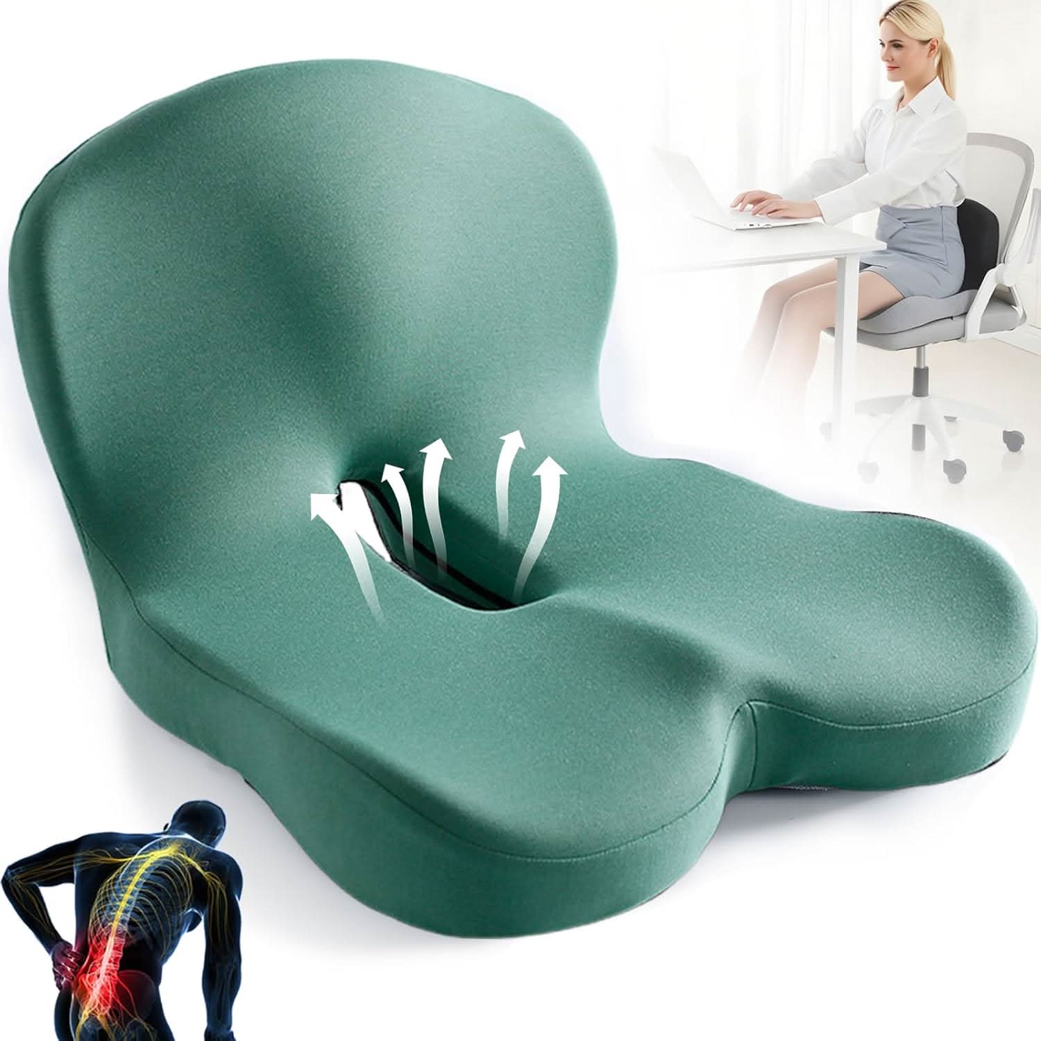 Illustration de la mousse reprenant sa forme après pression