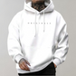 Sweat à capuche homme avec logo brodé et poche kangourou