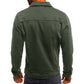 Veste en jean homme sur mannequin, coupe classique