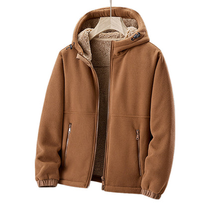 Veste en polaire avec design minimaliste
