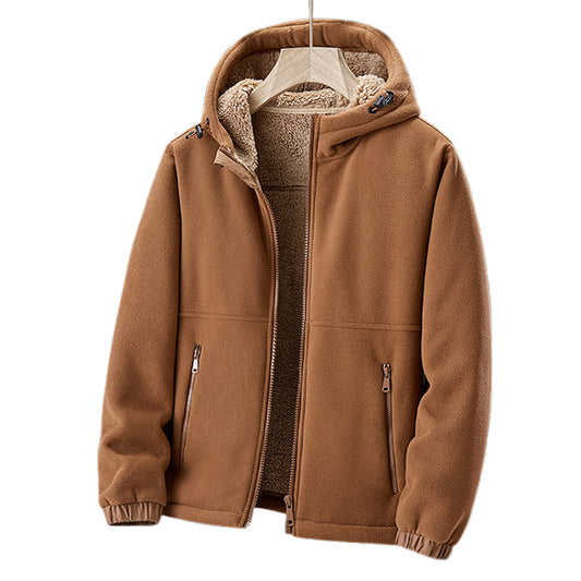 Veste en polaire avec design minimaliste