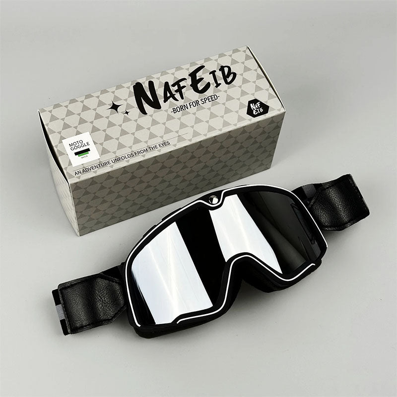 Vue frontale des lunettes, soulignant le style iconique
