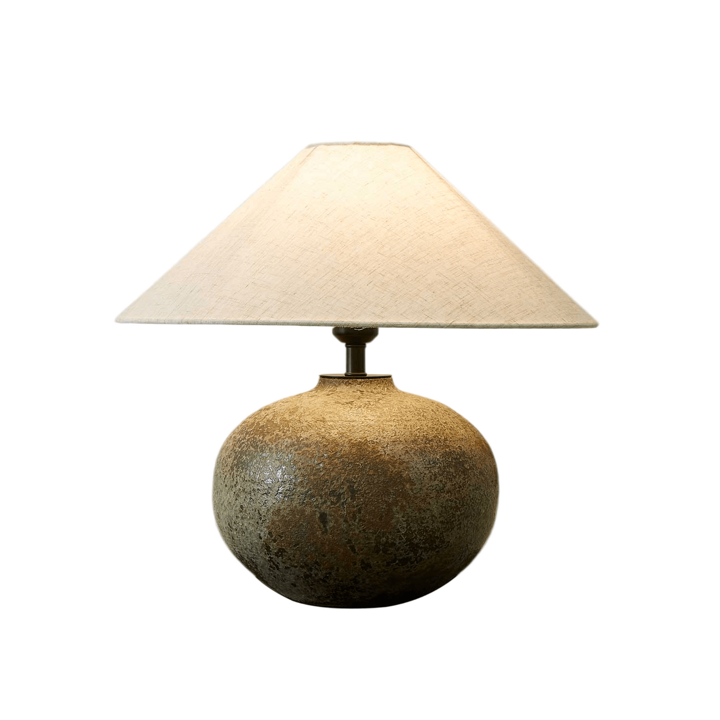 Vue d'ensemble de la lampe avec ombres subtiles