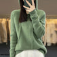 Pull en laine mérinos, coupe classique et élégante