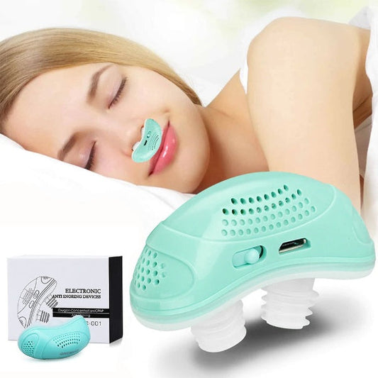 Micro-CPAP portable dans une main pour illustrer sa légèreté