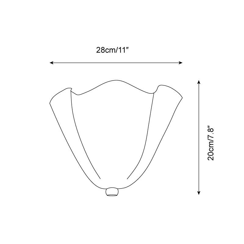 Applique murale installée dans un salon moderne et élégant