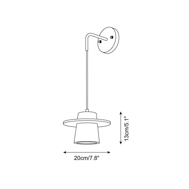 Applique murale installée dans une salle de bain moderne