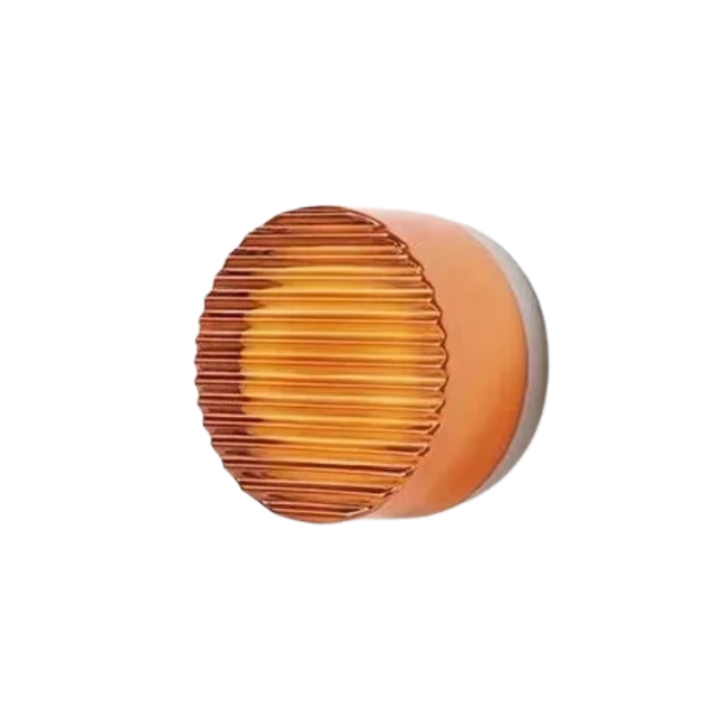 Profil élégant de la lampe murale en métal noir