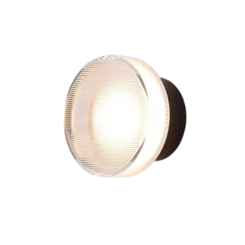 Installation facile de la lampe murale LED circulaire