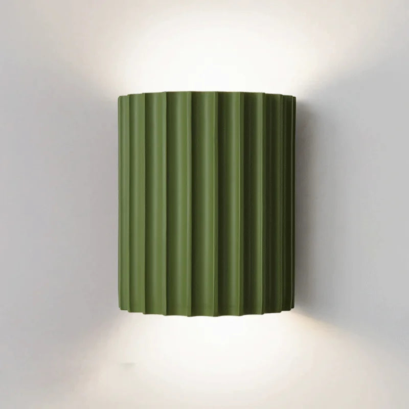 Applique en résine avec lumière LED écoénergétique