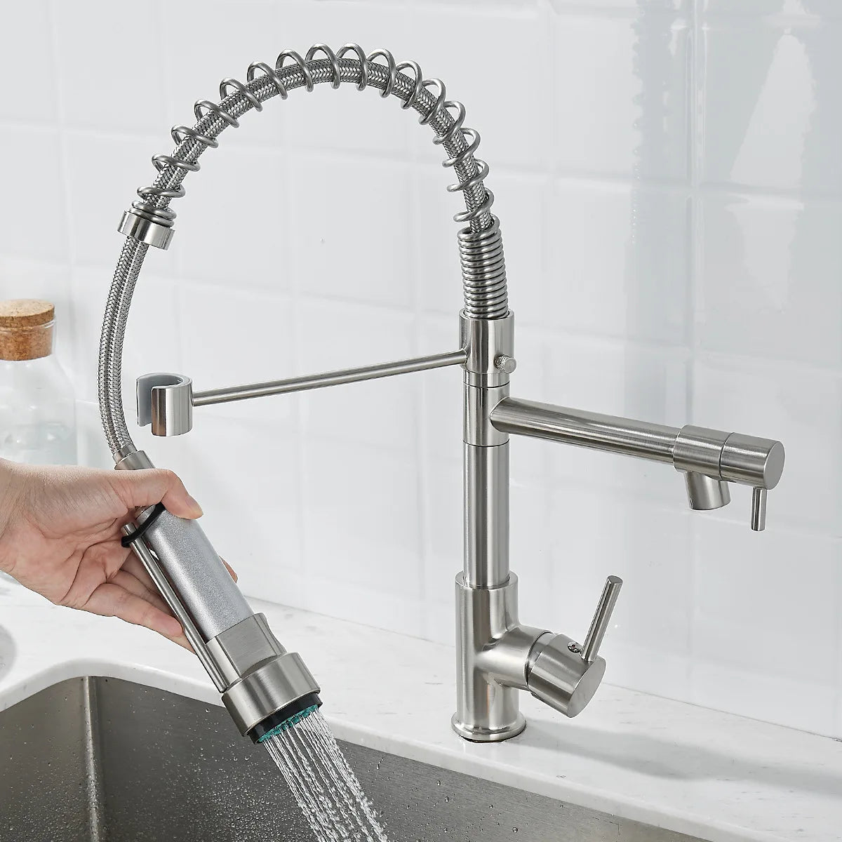 Robinet élégant avec design épuré et fonctionnel