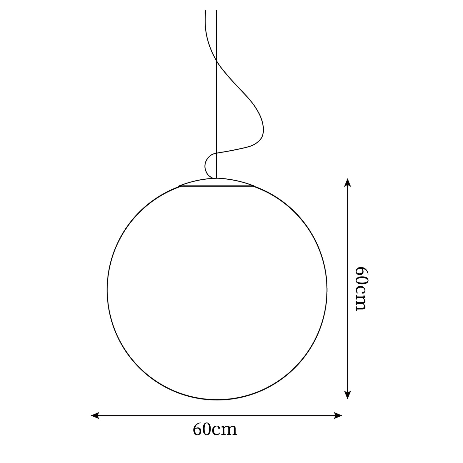 Détail du design élégant et naturel de la lampe en forme de lune