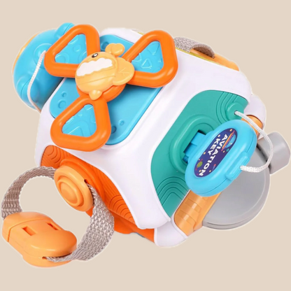 Cube Montessori en bois non toxique, idéal pour les tout-petits