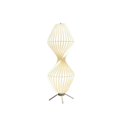 Vue de dessus de la lampe montrant son motif complexe