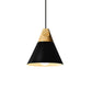Vue d'ensemble de la lampe dans un intérieur moderne