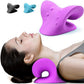Oreiller de traction cervicale avec design ergonomique détaillé