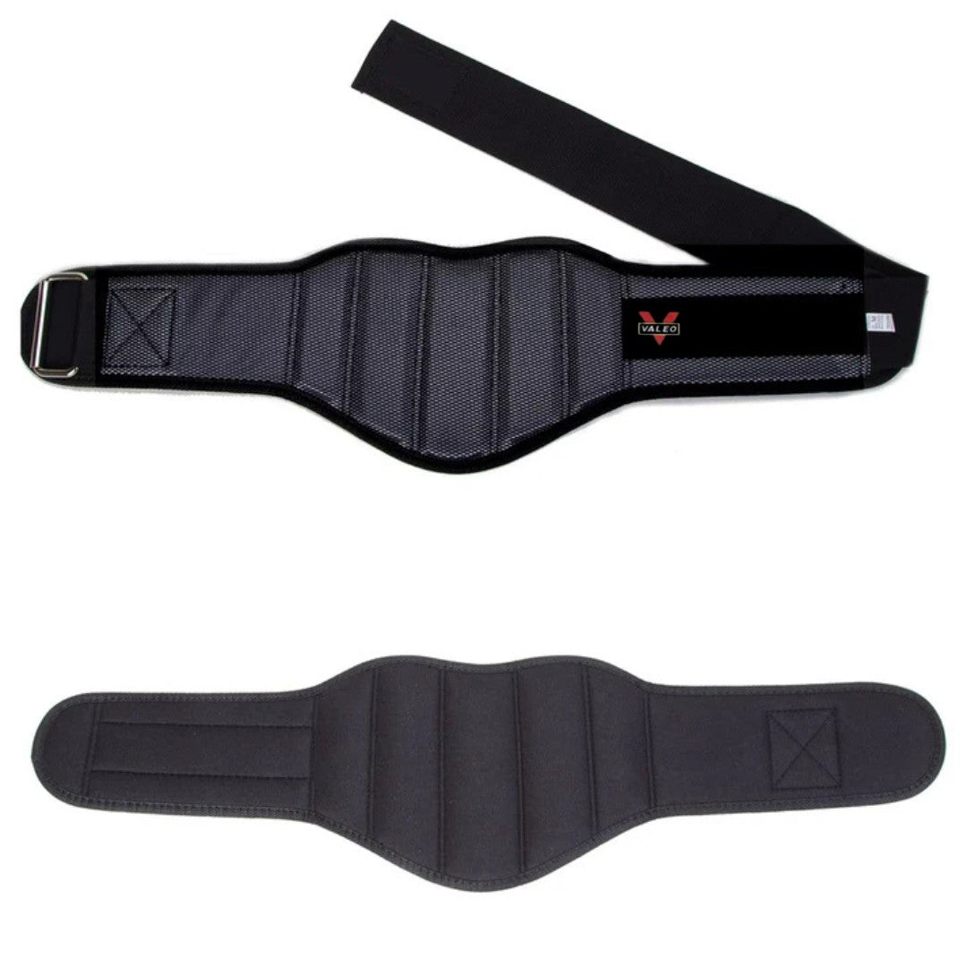 Ceinture de levage en néoprène sur fond blanc