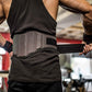 Vue latérale de la ceinture de musculation ajustable