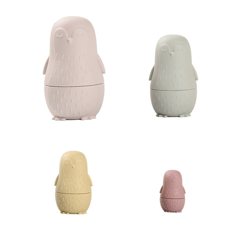 Détails des poupées gigognes, couleurs pastel variées
