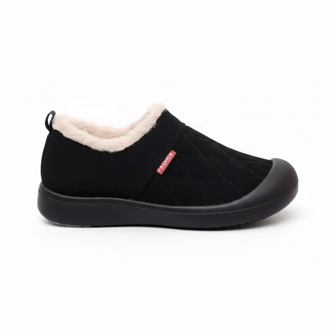 Chaussons légers avec entrée large facile à enfiler