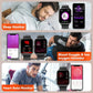 Affichage des statistiques de sommeil sur l'écran de la montre