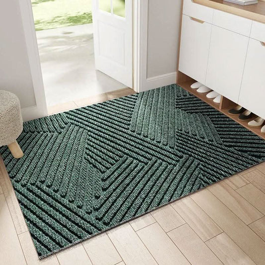Tapis d'entrée élégant s'intégrant à une décoration contemporaine