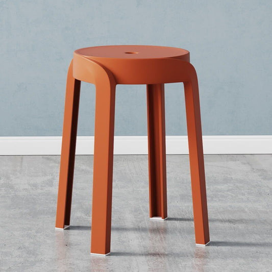 Tabouret de salle à manger empilé, design nordique élégant