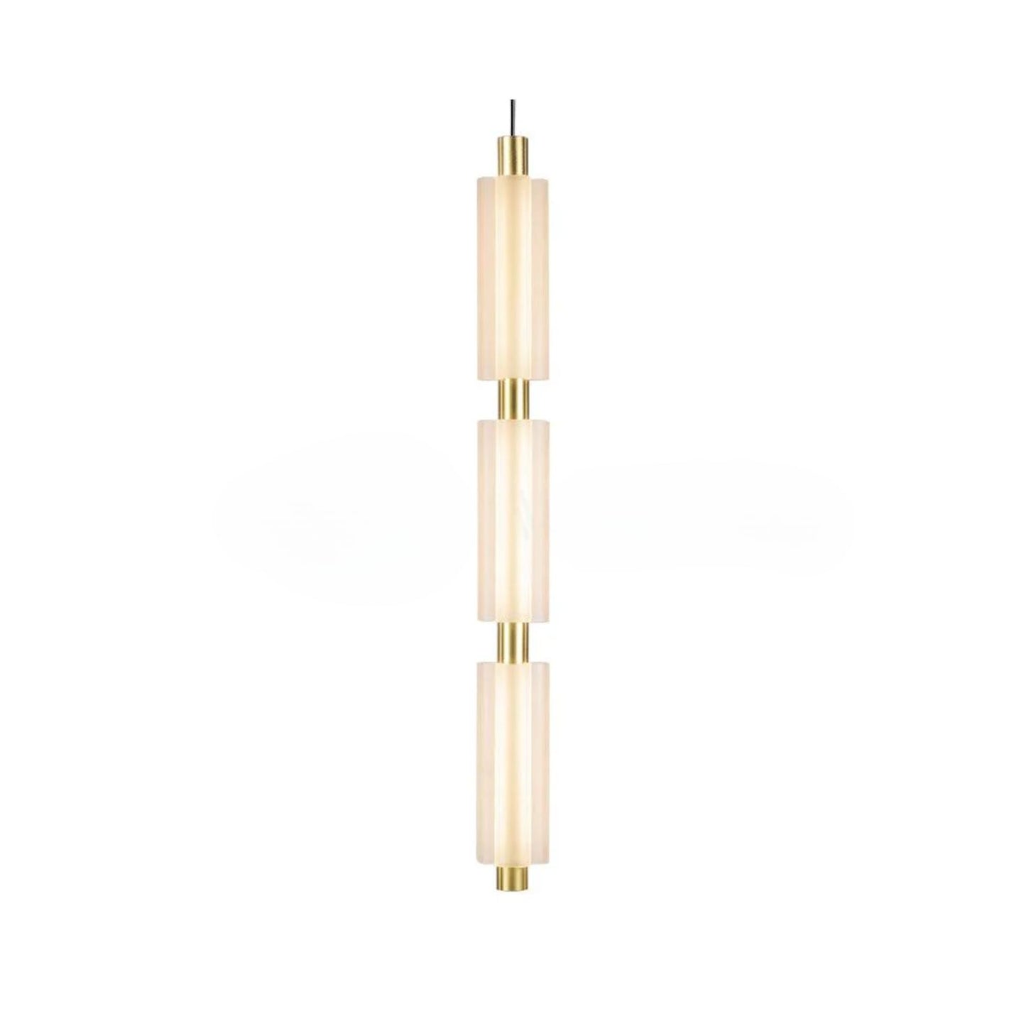 Finition noire de haute qualité sur la lampe moderne