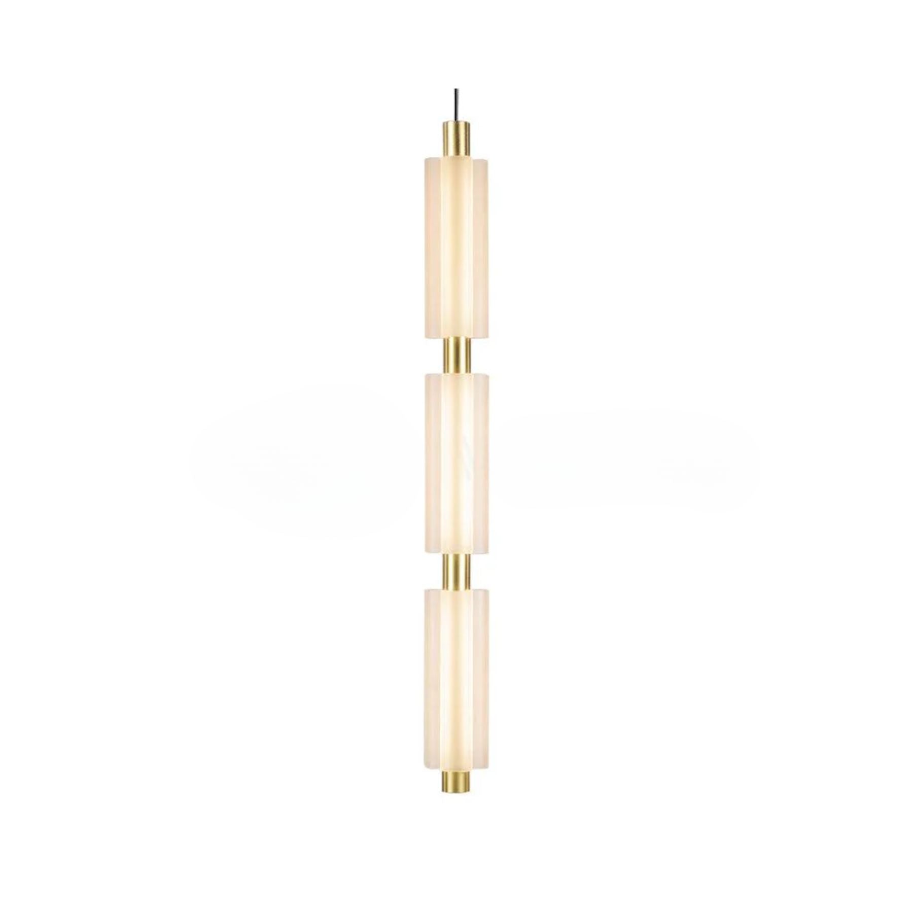 Finition noire de haute qualité sur la lampe moderne