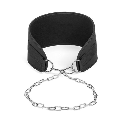 Vue latérale de la ceinture de dip robuste pour entraînement