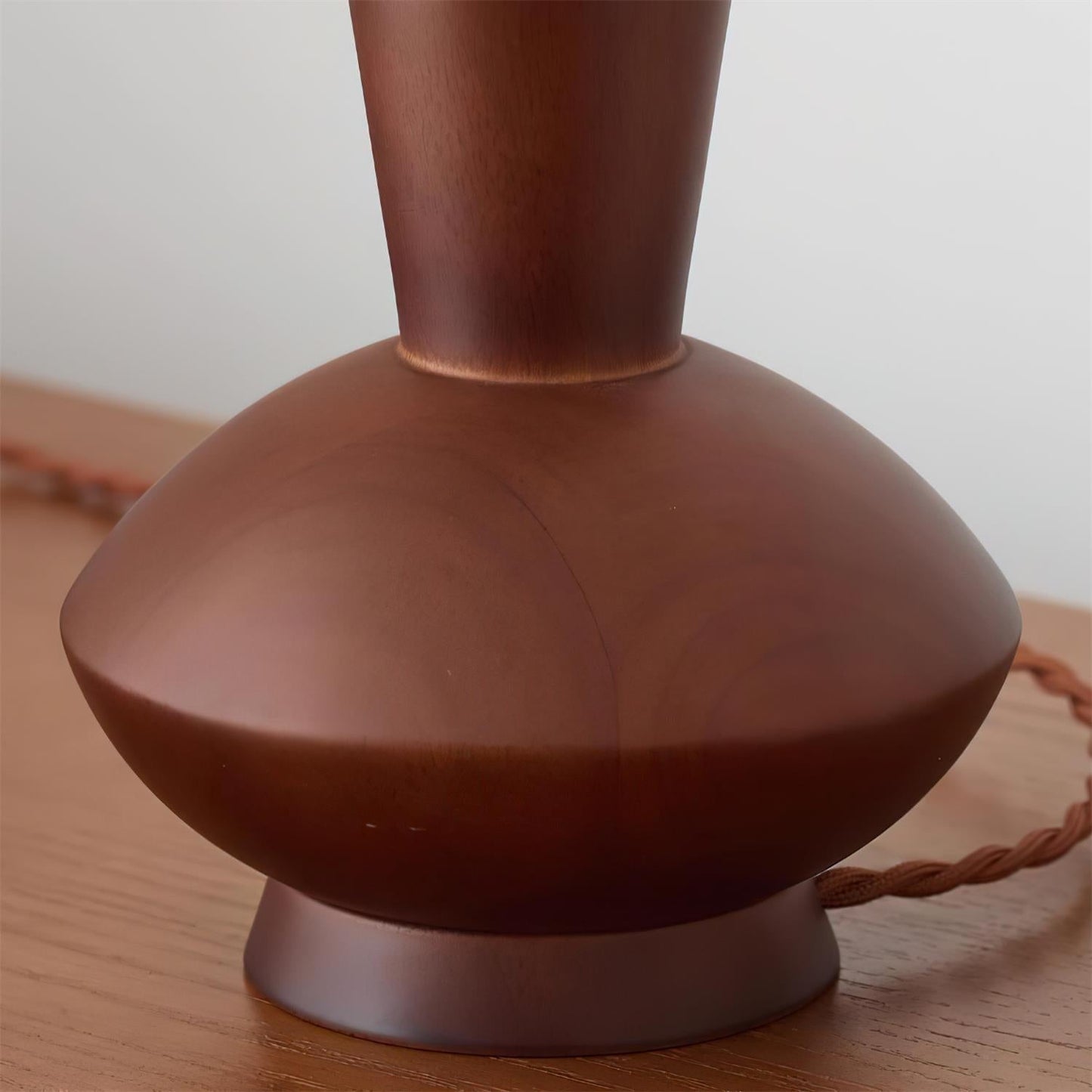 Texture de la corde enroulée sur l'abat-jour