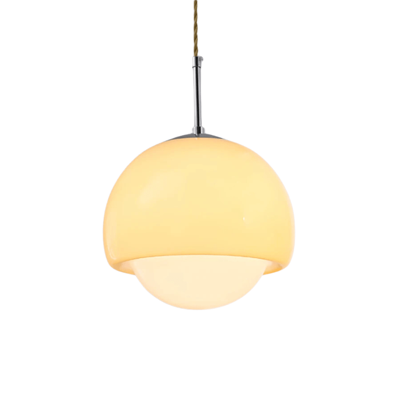 Lampe pendante illuminant un salon moderne