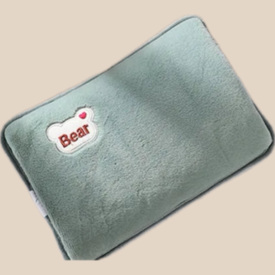 Bouillotte électrique en peluche douce pour enfants