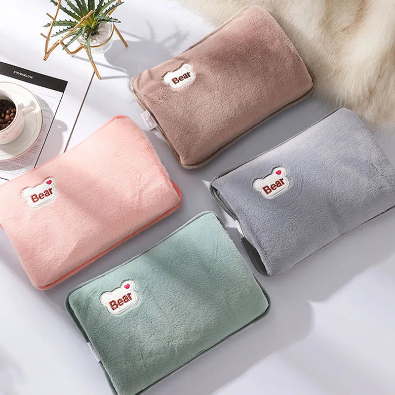 Vue latérale de la bouillotte compacte et portable