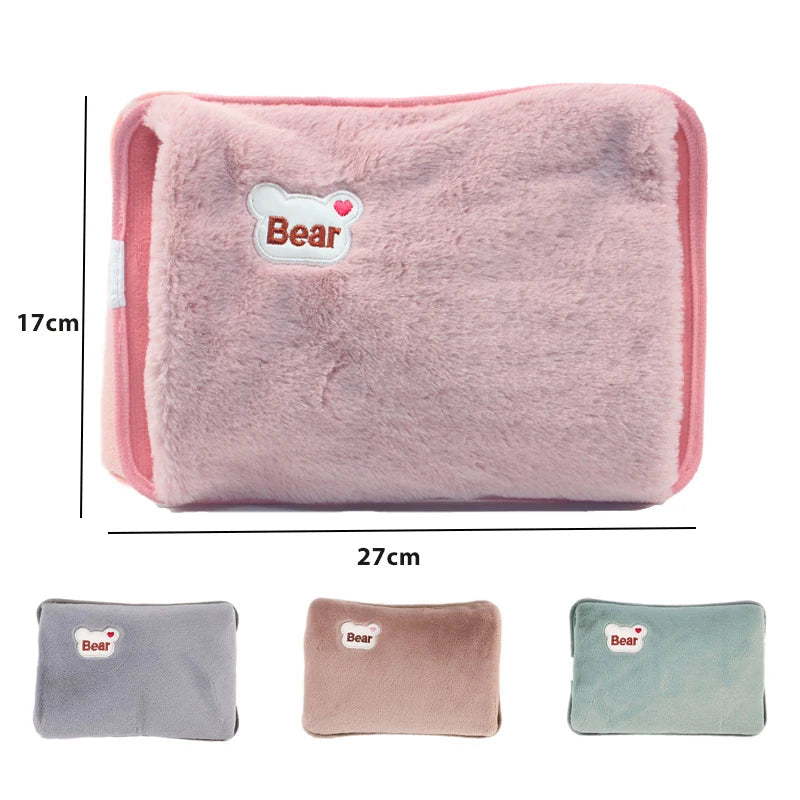 Bouillotte rechargeable branchée pour chauffage rapide