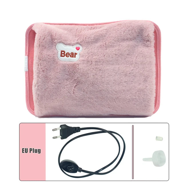 Détail du tissu en peluche respectueux de la peau