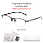 Vue de dessus des lunettes, mettant en valeur le design
