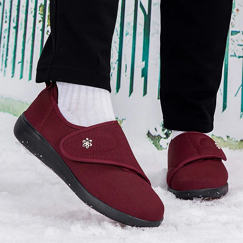 Fermeture Velcro ajustable pour un maintien optimal