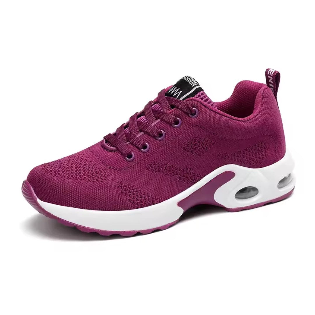 Détail du matériau respirant sur le dessus des chaussures