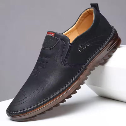 Chaussures confortables pour hommes, semelle antidérapante visible