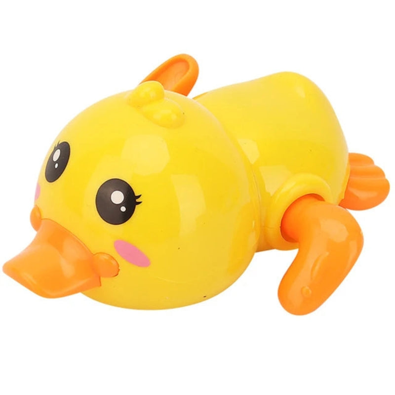 Vue arrière du canard avec bouton de remontage