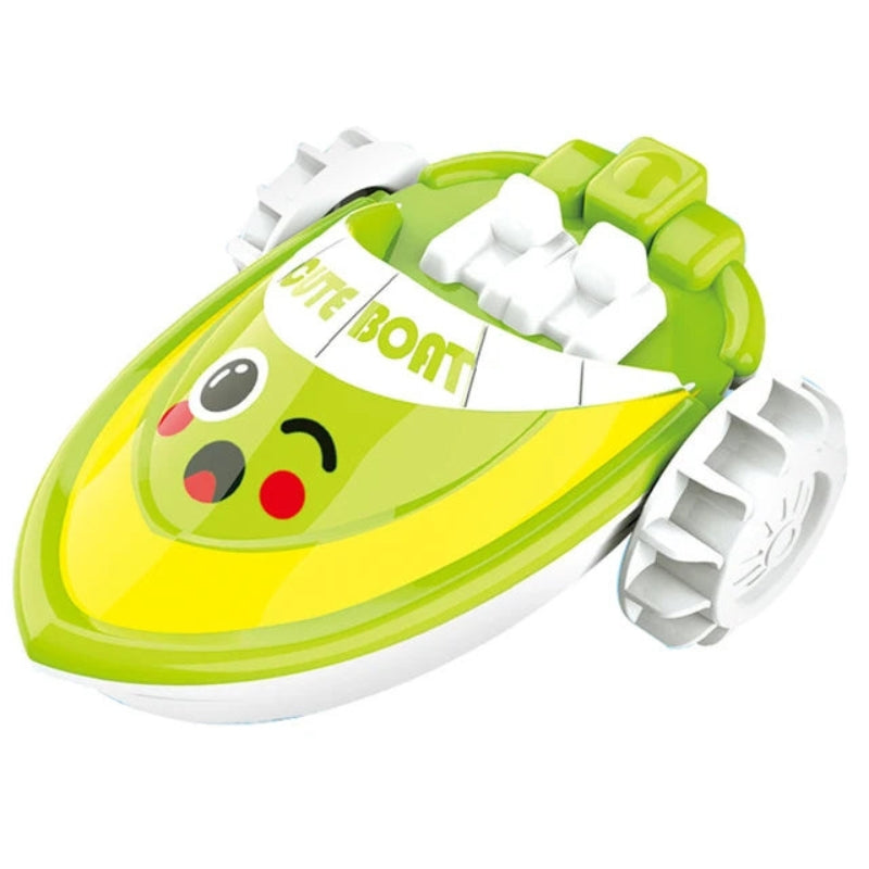 Canard de bain avec bec simplifié et contours lisses
