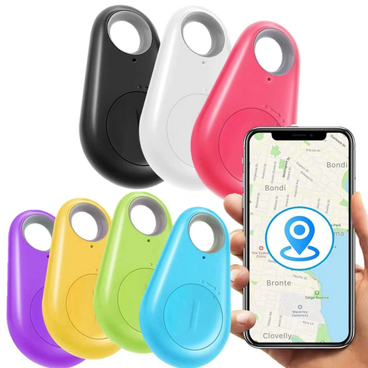 Dispositif GPS avec indicateurs lumineux et bouton d'activation