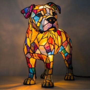 Lampe de Nuit Chien Led pawlumin charming cozy dog présentation du produit
