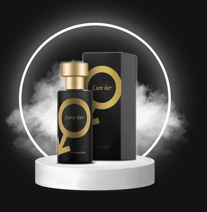 Flacon de parfum masculin avec lumière douce et ombre